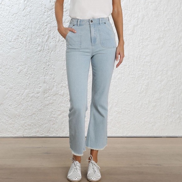 Zimmermann Denim - Zimmerman Corsair Denim Crop